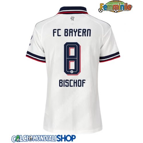 Maglie da calcio Bayern Munich Tom Bischof #8 Seconda Maglia Femminile 2026-27 Manica Corta